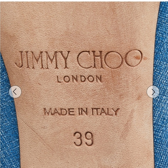 Denim Jimmy Choo stilettos—Abel - Picture 5 of 6